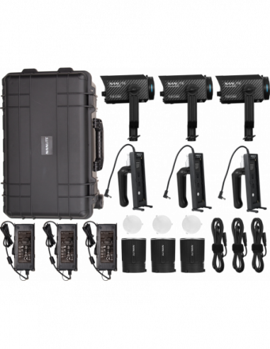 Nanlite Forza 60C RGBLAC led 3 Light kit