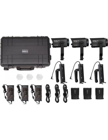 Nanlite Forza 60C RGBLAC led 3 Light kit