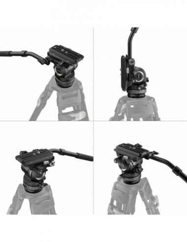 SmallRig 4287 Professional Video Head...