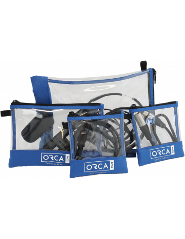 Orca OR-180 Transparent Pouches Set...