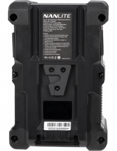 Nanlite battery V-mount 26V 489WH