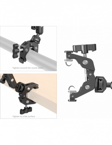 SmallRig 4766 Magic Arm with Crab...