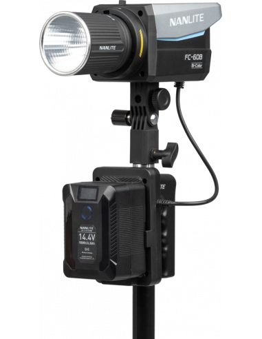 Nanlite V-mount Battery Grip with DC...