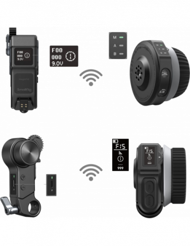 SmallRig 4297 Wireless Receiver Motor...