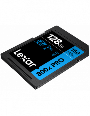 Lexar SDXC 800x Pro UHS-I cards, C10...