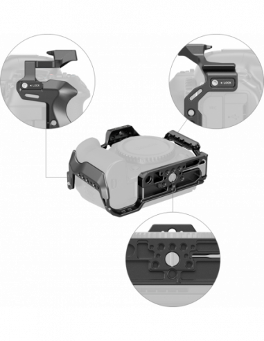 SmallRig 4978 Cage for Canon EOS R5...