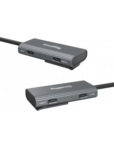 SmallRig 4598 USB-C Hub 4-in-1...
