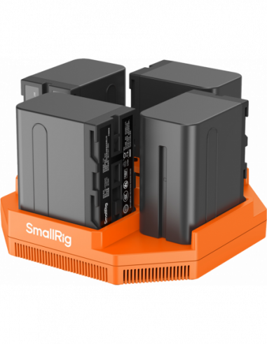 SmallRig 4834 NP-F970 4-Channel...
