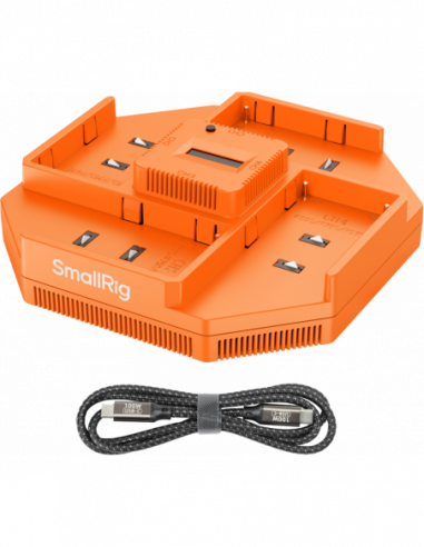 SmallRig 4837 NP-F 4-Channel Camera...