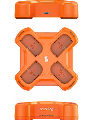 SmallRig 4838 LP-E6NH 4-Channel...