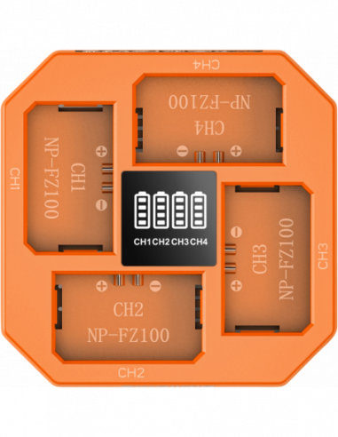 SmallRig 4839 NP-FZ100 4-Channel...