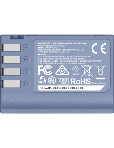 SmallRig 4906 Camera Battery USB-C...