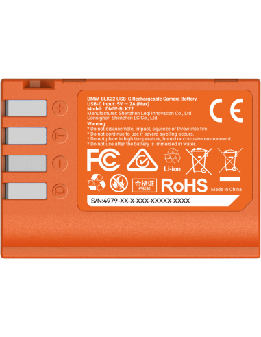 SmallRig 4979 Camera Battery USB-C...