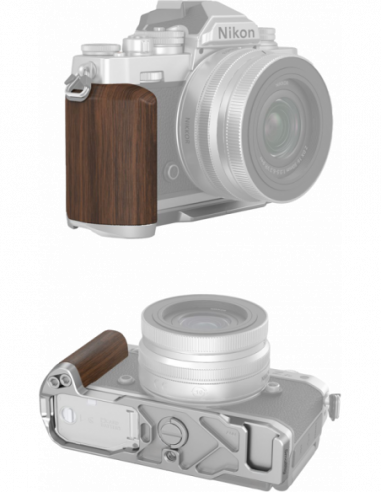 SmallRig 4803 Wooden L-Shape Grip for...