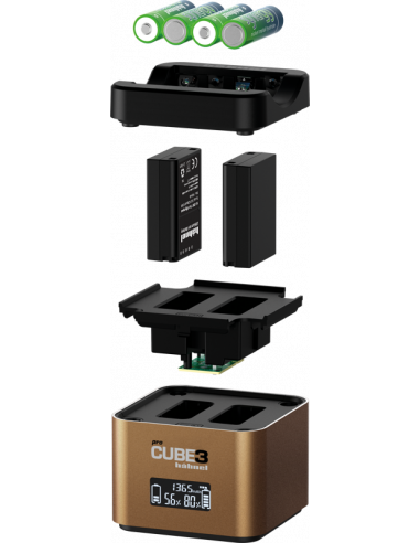 Hähnel ProCube 3 Twin Charger Olympus