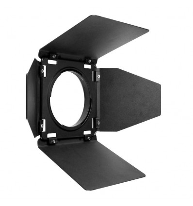 Barndoor med bicelle og 4 farvefiltre til AD400pro keylight reflektor