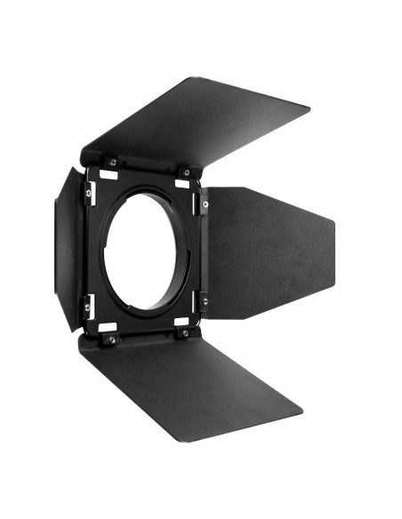 Barndoor med bicelle og 4 farvefiltre til AD400pro keylight reflektor