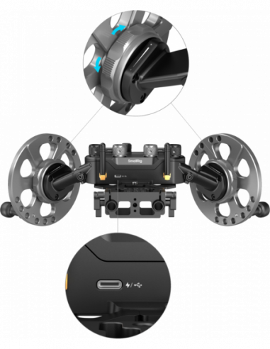 SmallRig 4525 Gimbal Control Wheels...
