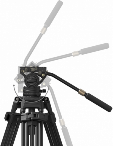 SmallRig 5111 Heavy-Duty Tripod Kit...