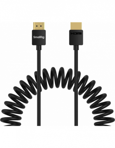 SmallRig 4963 Coiled HDMI Data Cable...