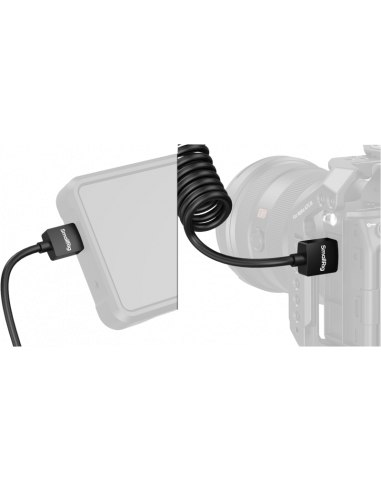 SmallRig 4963 Coiled HDMI Data Cable...