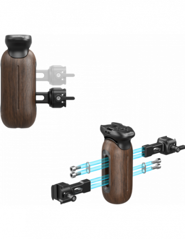 SmallRig 5239 Wooden Side Handle with...