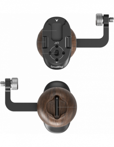 SmallRig 5237 Wooden Side Handle with...