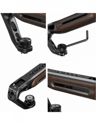 SmallRig 5252 Wooden Top Handle with...