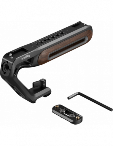 SmallRig 5251 Wooden Top Handle with...
