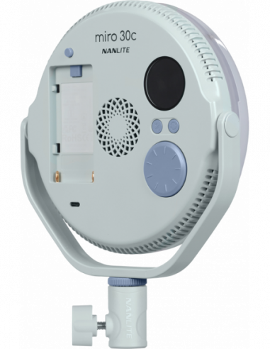 Nanlite Miro 30c LED Full-color Round...