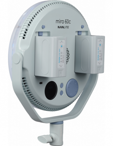 Nanlite Miro 60c LED Full-color Round...