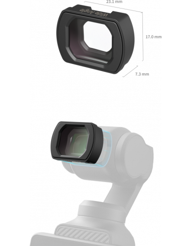 SmallRig 5650 Wide-Angle Lens for DJI...