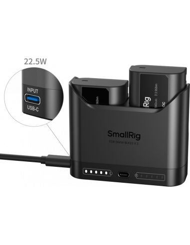 SmallRig 5487 Turbo Charging Kit for...