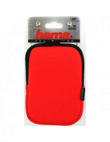 HAMA Kompaktväska Fancy Memory 60C Röd