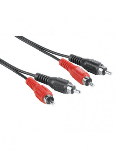 EXXTER Kabel 2xRCA-2xRCA 5 m...
