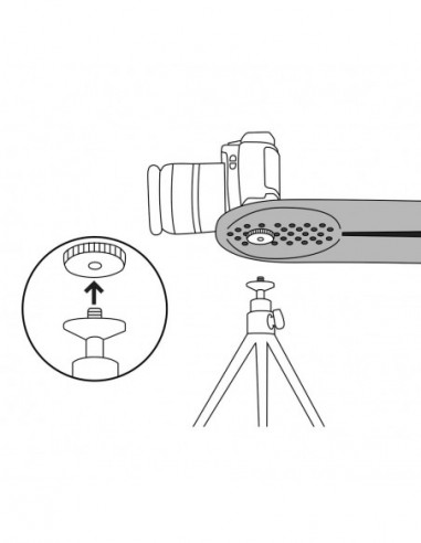 MIGGO Kamerafodral/Rem 50 Spegellös...