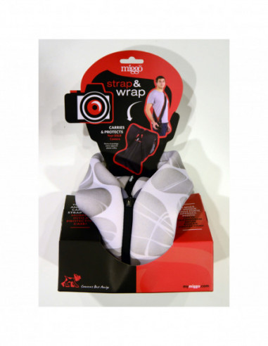 MIGGO Kamerafodral/Rem 90 DSLR Pebble...