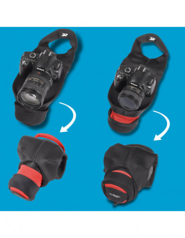 MIGGO Kamerafodral/Grepp 70 DSLR...