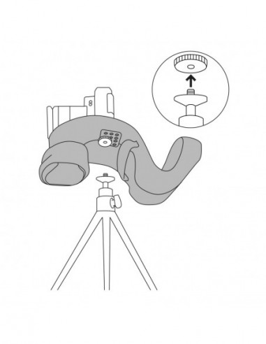 MIGGO Kamerafodral/Grepp 70 DSLR...