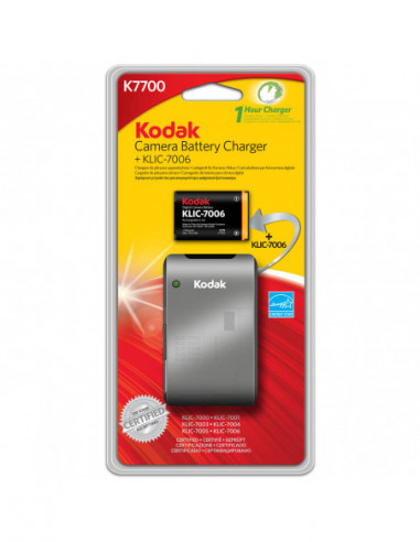 KODAK Batteriladdare Li-Ion K7700-C +...