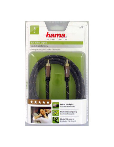 HAMA Kabel Audio Digital RCA Pro...