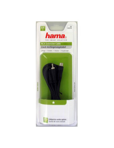 HAMA Kabel Audio 2xRCA-2xRCA...
