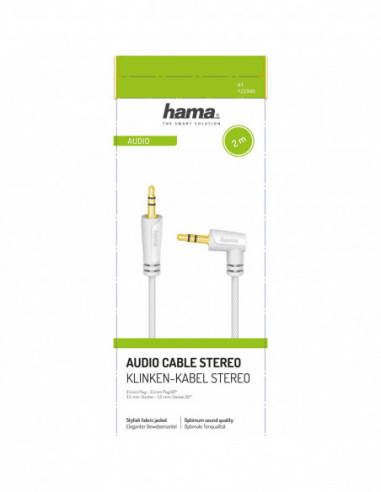 HAMA Kabel Audio 3.5mm-3.5mm Vinklad...