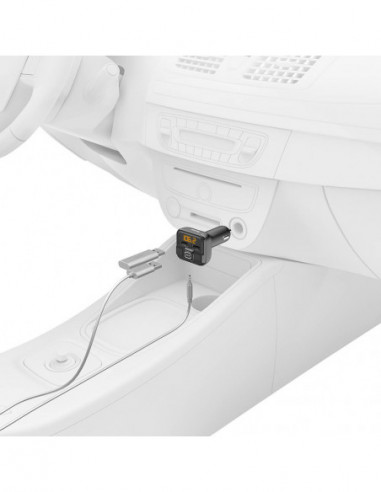 HAMA FM-sändare AUX-IN och USB-IN