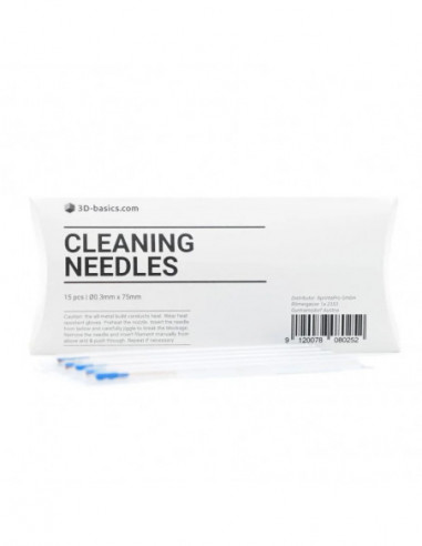 3D-BASICS Cleaning Needles 0.3x70mm...