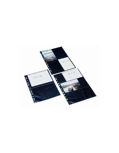 BANTEX Fotofickor 10x15,10 st Svart,...