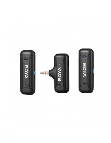 BOYA Wireless  2.4GHz Microphone x2...