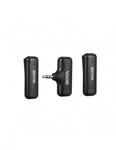 BOYA Wireless  2.4GHz Microphone x2...