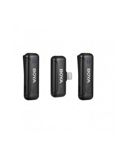BOYA Wireless  2.4GHz Microphone x2...