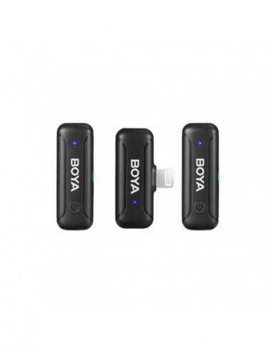 BOYA Wireless  2.4GHz Microphone x2...